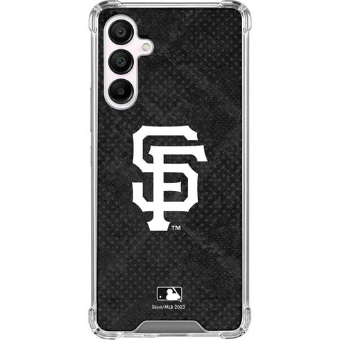 MLB San Francisco Giants Dark Wash Galaxy A16 5G Clear Case