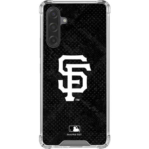 MLB San Francisco Giants Dark Wash Galaxy A17 Clear Case