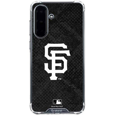 MLB San Francisco Giants Dark Wash Galaxy A36 5G Clear Case