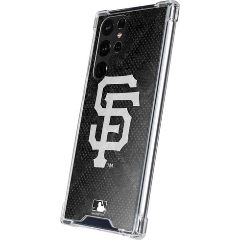 MLB San Francisco Giants Dark Wash Galaxy S23 Ultra Clear Case