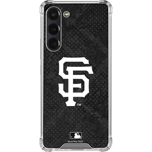 MLB San Francisco Giants Dark Wash Galaxy S24 FE Clear Case