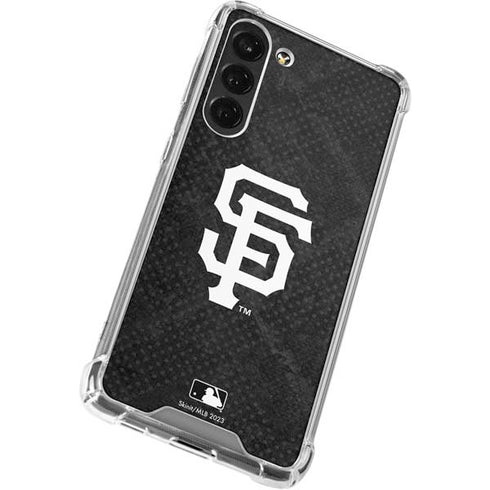 MLB San Francisco Giants Dark Wash Galaxy S24 FE Clear Case