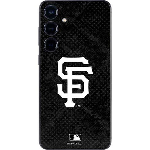 MLB San Francisco Giants Dark Wash Galaxy S25 Plus Skin