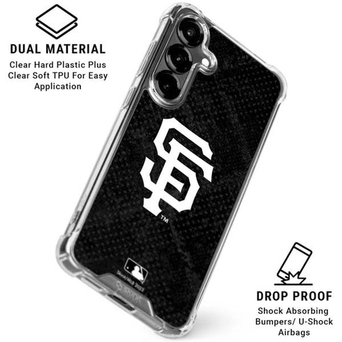 MLB San Francisco Giants Dark Wash Galaxy S26 Clear Case