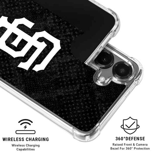 MLB San Francisco Giants Dark Wash Galaxy S26 Plus Clear Case