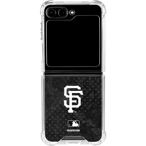 MLB San Francisco Giants Dark Wash Galaxy Z Flip6 Clear Case