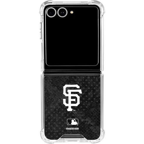 MLB San Francisco Giants Dark Wash Galaxy Z Flip7 Clear Case