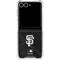 MLB San Francisco Giants Dark Wash Galaxy Z Flip7 Clear Case
