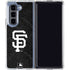 MLB San Francisco Giants Dark Wash Galaxy Z Fold5 5G Clear Case