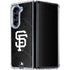 MLB San Francisco Giants Dark Wash Galaxy Z Fold5 5G Clear Case