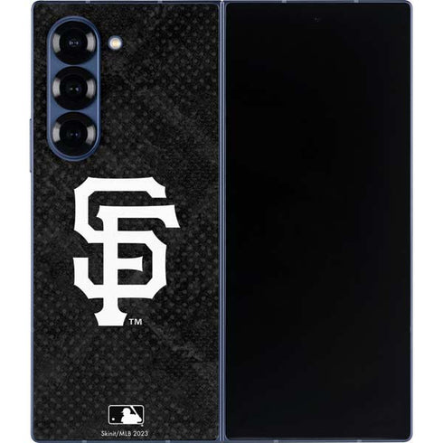 MLB San Francisco Giants Dark Wash Galaxy Z Fold6 Skin