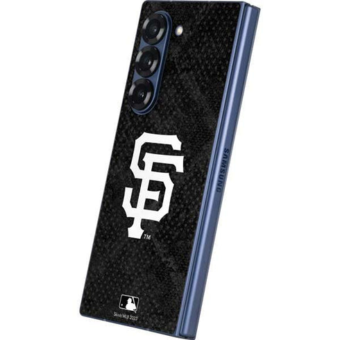 MLB San Francisco Giants Dark Wash Galaxy Z Fold6 Skin