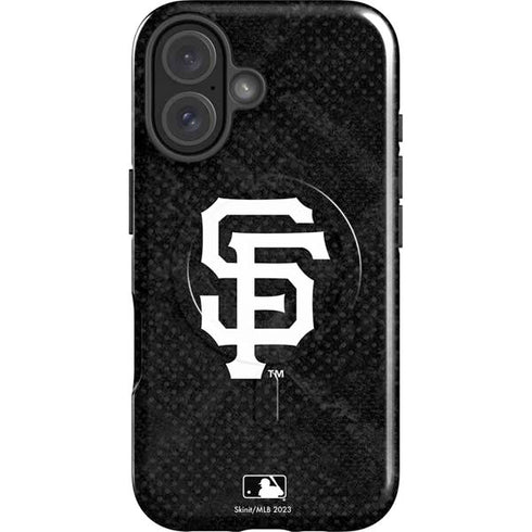MLB San Francisco Giants Dark Wash iPhone 16 Magsafe Impact Case