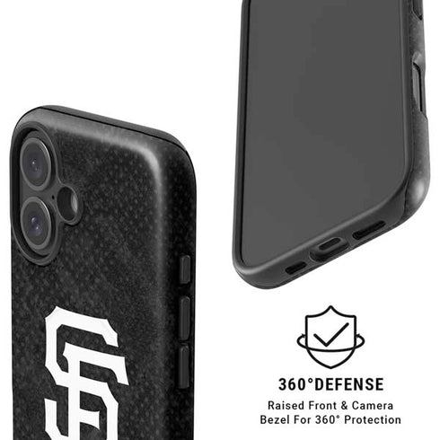 MLB San Francisco Giants Dark Wash iPhone 16 Magsafe Impact Case