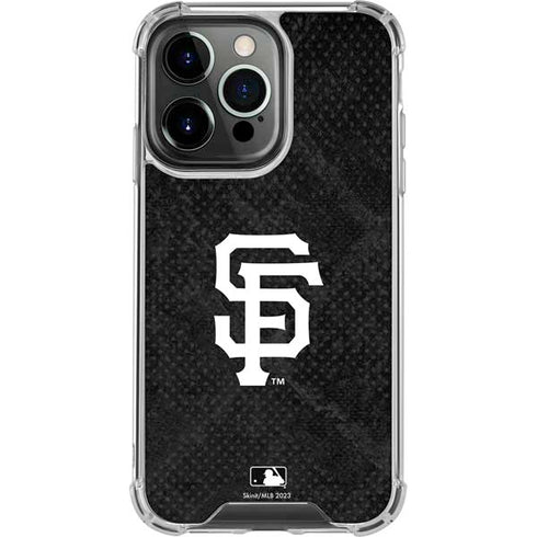 MLB San Francisco Giants Dark Wash iPhone 16 Pro Clear Case