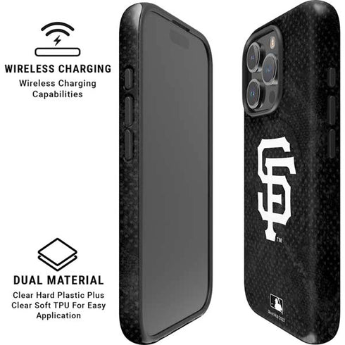 MLB San Francisco Giants Dark Wash iPhone 16 Pro Magsafe Impact Case