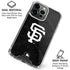 MLB San Francisco Giants Dark Wash iPhone 16 Pro Max Clear Case