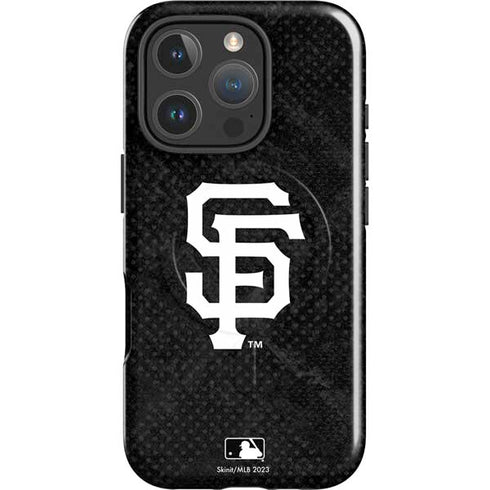 MLB San Francisco Giants Dark Wash iPhone 16 Pro Max Magsafe Impact Case