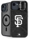 MLB San Francisco Giants Dark Wash iPhone 16e Kickstand Case