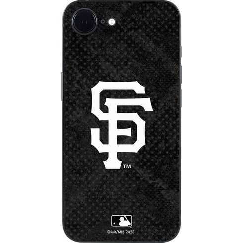MLB San Francisco Giants Dark Wash iPhone 16e Skin