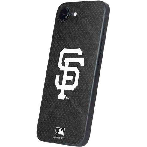 MLB San Francisco Giants Dark Wash iPhone 16e Skin