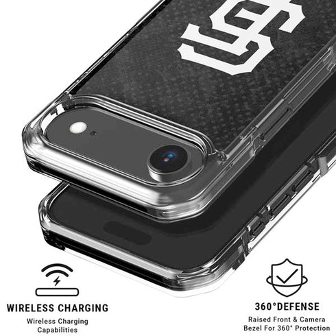 MLB San Francisco Giants Dark Wash iPhone 17 Air Clear Case