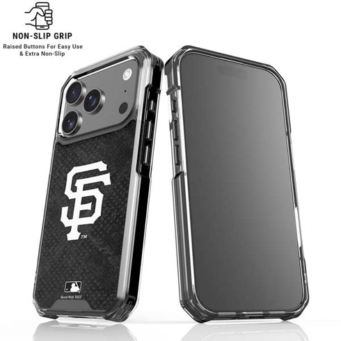 MLB San Francisco Giants Dark Wash iPhone 18 Pro Clear Case