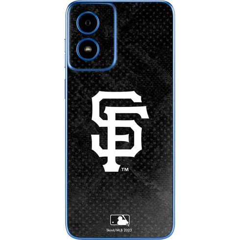 MLB San Francisco Giants Dark Wash Moto G Play 4G (2024) Skin