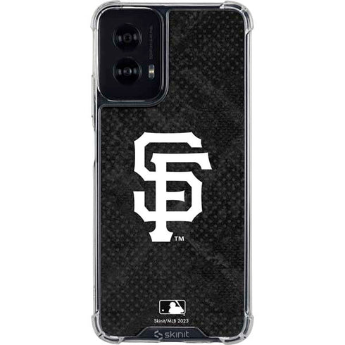 MLB San Francisco Giants Dark Wash Moto G Power 5G (2024) Clear Case