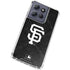 MLB San Francisco Giants Dark Wash Moto G Power 5G (2025) Clear Case