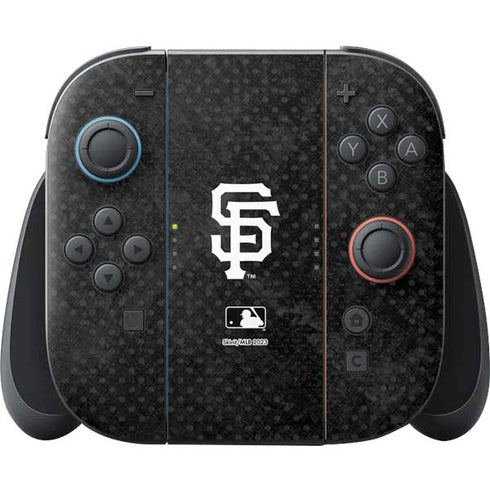 MLB San Francisco Giants Dark Wash Nintendo Switch 2 (2025) Joy-Con Controller Skin