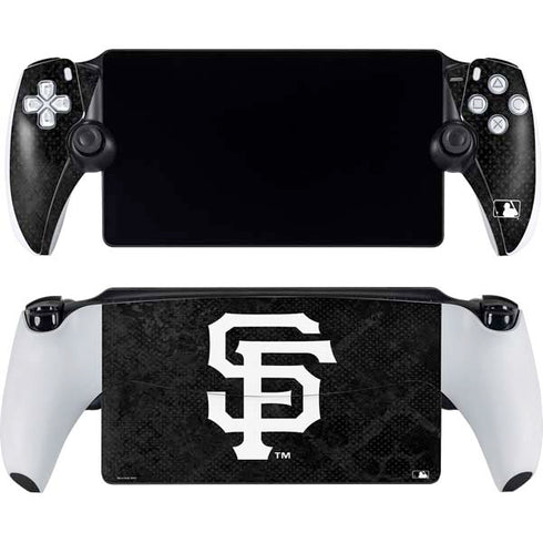 MLB San Francisco Giants Dark Wash PlayStation Portal Remote Player Skin