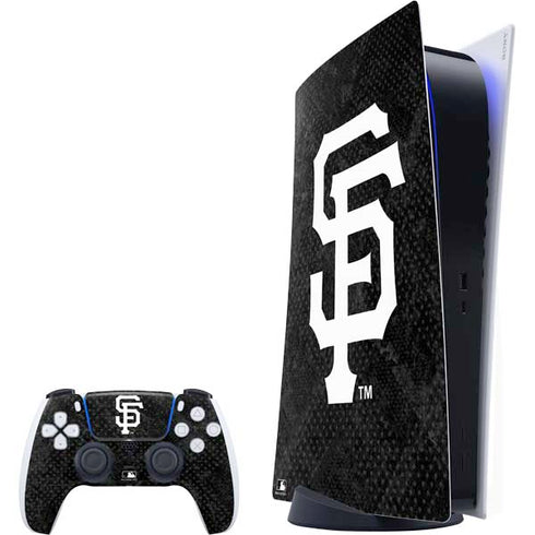 MLB San Francisco Giants Dark Wash PlayStation PS5 Skins