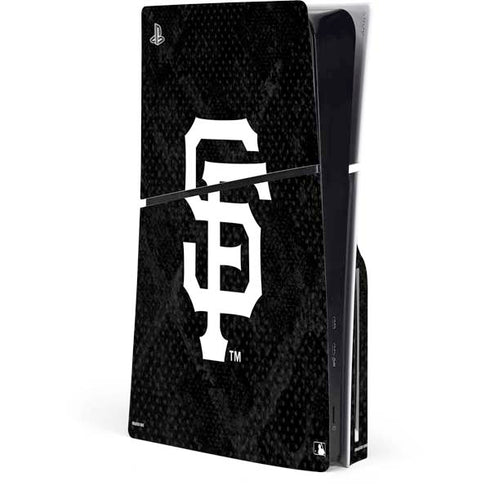 MLB San Francisco Giants Dark Wash PlayStation PS5 Skins