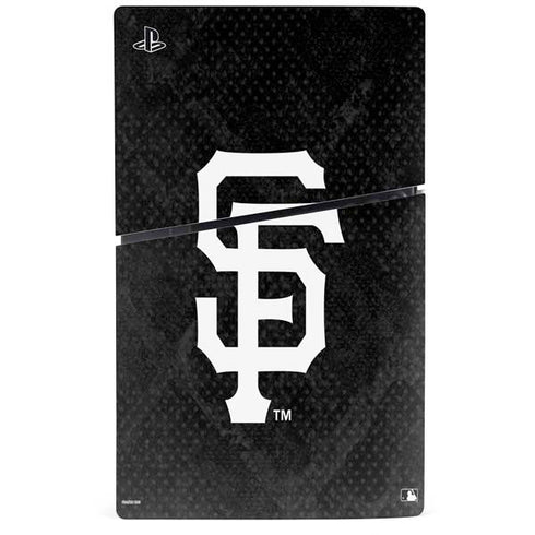 MLB San Francisco Giants Dark Wash PS5 Slim Digital Edition Console Skin
