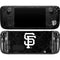 MLB San Francisco Giants Dark Wash Steam Deck Handheld Gaming Computer OLED Skin