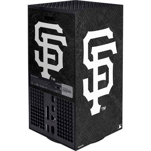 MLB San Francisco Giants Dark Wash XBox Series X Digital Edition Bundle Skin