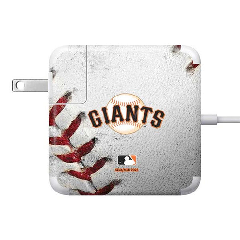 MLB San Francisco Giants Game Ball 85W Power Adapter (15 and 17 inch MacBook Pro Charger) Skin