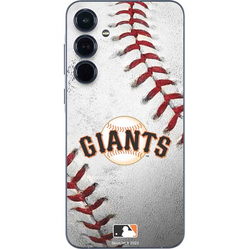 MLB San Francisco Giants Game Ball Galaxy A35 5G Skin