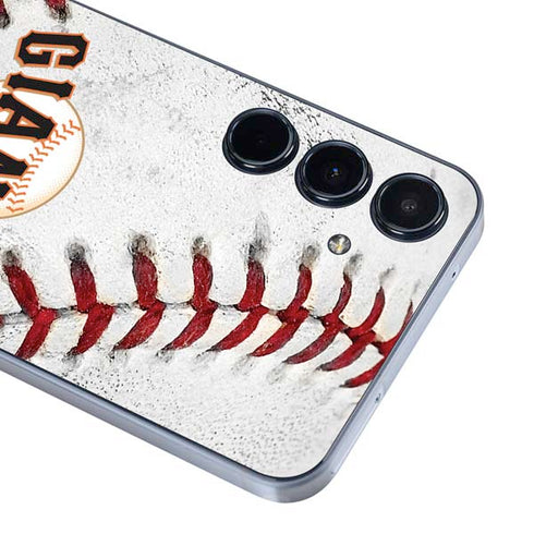 MLB San Francisco Giants Game Ball Galaxy A35 5G Skin