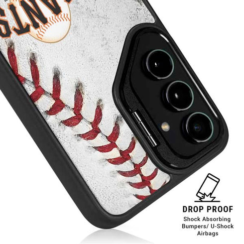 MLB San Francisco Giants Game Ball Galaxy S24 FE Kickstand Case