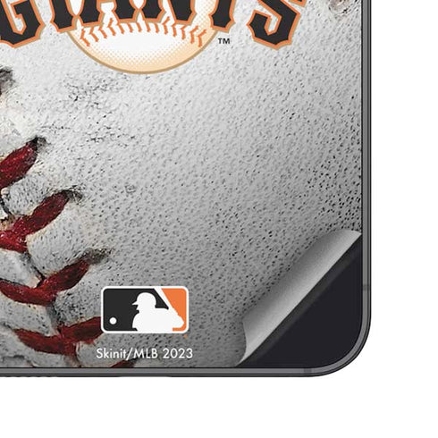 MLB San Francisco Giants Game Ball Galaxy S25 Plus Skin