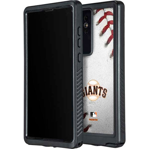 MLB San Francisco Giants Game Ball Galaxy S24 Ultra Waterproof Case