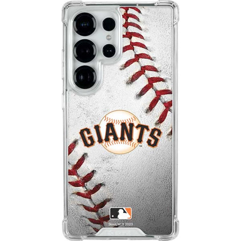 MLB San Francisco Giants Game Ball Galaxy S26 Ultra Clear Case