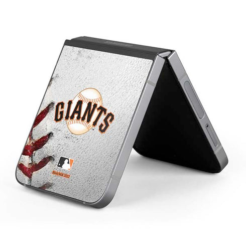 MLB San Francisco Giants Game Ball Galaxy Z Flip6 Skin