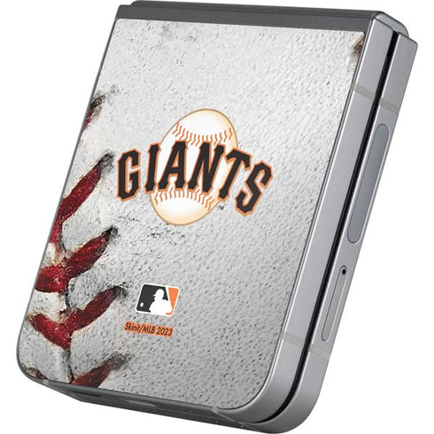 MLB San Francisco Giants Game Ball Galaxy Z Flip6 Skin