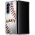 MLB San Francisco Giants Game Ball Galaxy Z Fold5 5G Clear Case