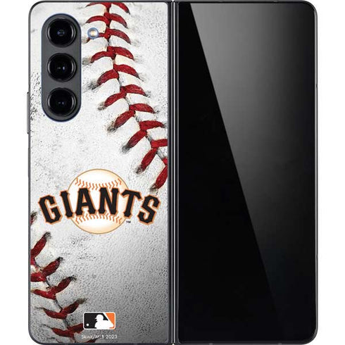 MLB San Francisco Giants Game Ball Galaxy Z Fold5 5G Skin