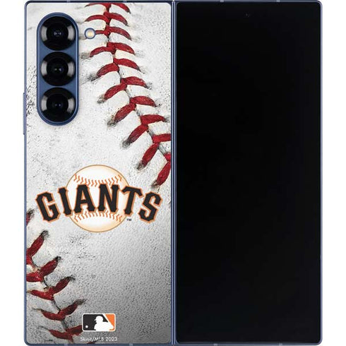 MLB San Francisco Giants Game Ball Galaxy Z Fold6 Skin