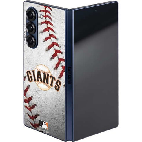 MLB San Francisco Giants Game Ball Galaxy Z Fold6 Skin